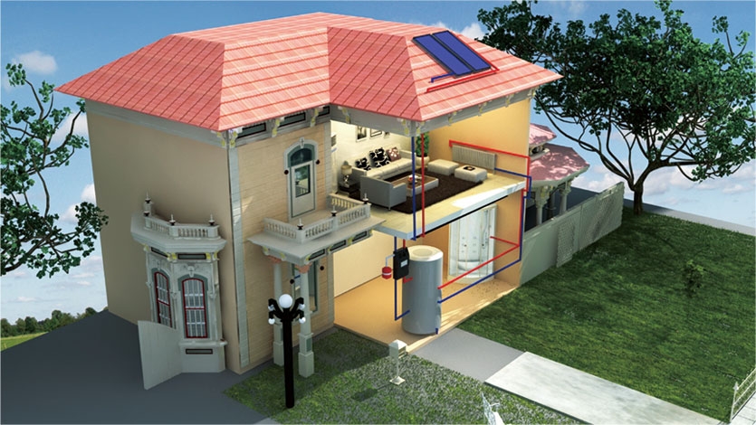 太阳能集分系统水箱